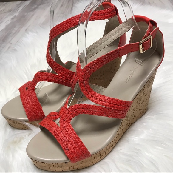Banana Republic Shoes - Banana Republic Woven Wedge Sandals 10 M